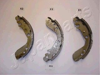 Колодки тормозные барабанные JAPANPARTS GF493AF