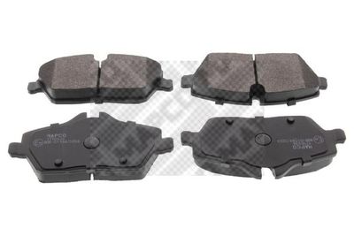 Колодки тормозные дисковые комплект MAPCO 6803