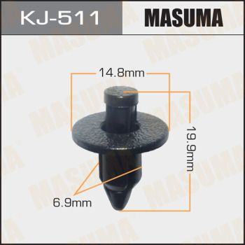 Клипса черная Hyundai/Kia 8615522000