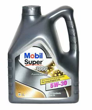 Масло моторное синтетическое 5W-30 4л MOBIL Super 3000 X1 Formula FE 151527
