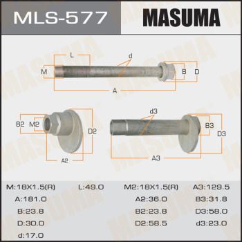 Болт-эксцентрик Masuma MLS577