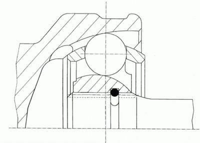 ШРУС наружный комплект GKN (Loebro) 303906