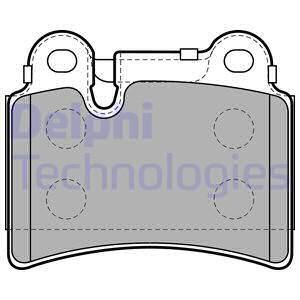 Колодки тормозные задние DELPHI LP2061