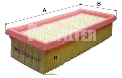 Фильтр воздушный M-Filter K182