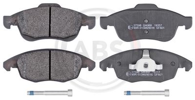 Колодки тормозные дисковые передние Citroen/Peugeot 1647862480