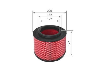 Фильтр воздушный Bosch F026400344