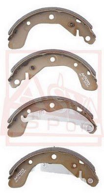 Колодки тормозные задние барабанные AKYOTO AKS11201