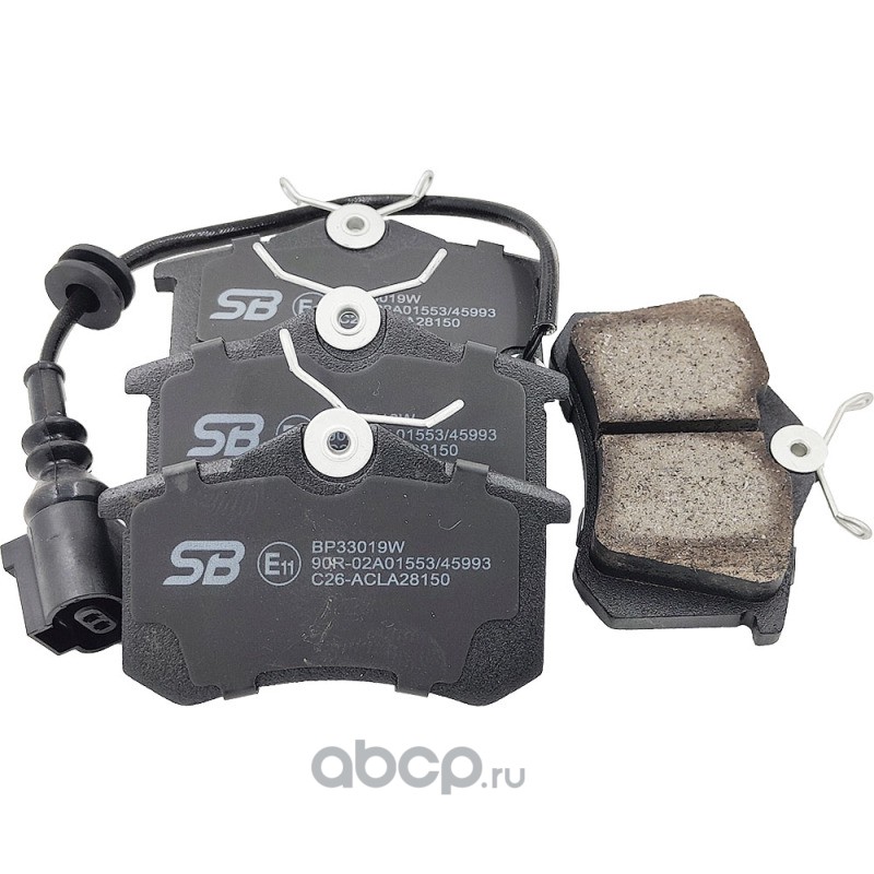 Колодки тормозные SB NAGAMOCHI BP33019W
