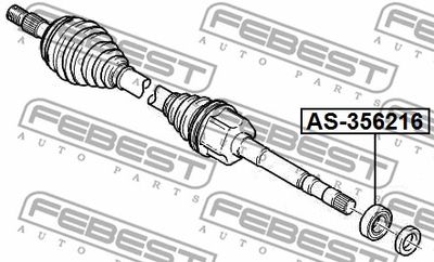 Подшипник привода FEBEST AS356216