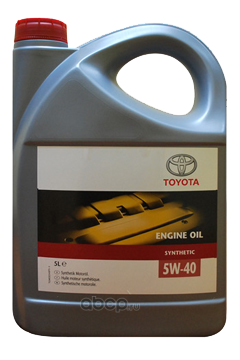 Масло моторное синтетическое TOYOTA 0888080835