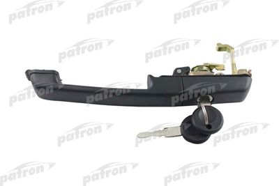 Ручка двери передняя левая с замком и ключом PATRON P200003L