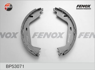 Колодки тормозные барабанные FENOX BP53071