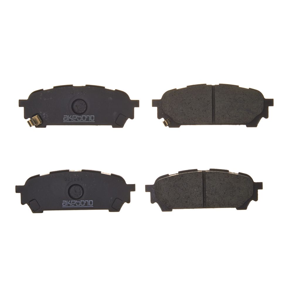 Колодки тормозные дисковые задние AKEBONO AN692WK