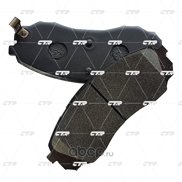 Колодки тормозные дисковые передние CTR GK0546