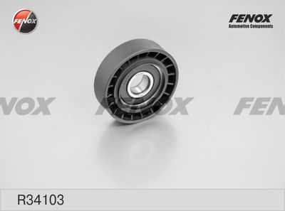 Ролик поликлинового ремня направляющий FENOX R34103