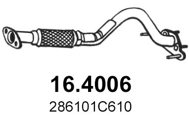 Гофра глушителя EUROEX LFP33