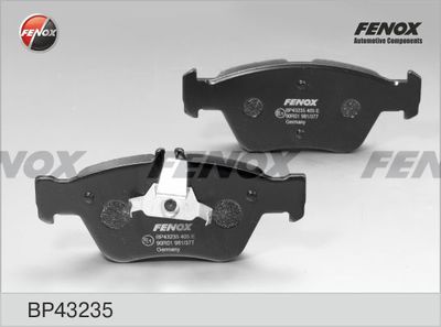Колодки тормозные дисковые FENOX BP43235