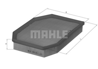 Фильтр воздушный MAHLE LX1741