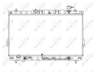 Радиатор NRF 53646