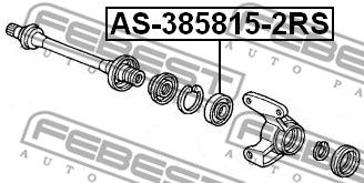 Подшипник привода FEBEST AS3858152RS