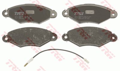 Колодки тормозные передние TRW GDB1402