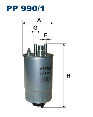 Фильтр топливный FILTRON PP9901