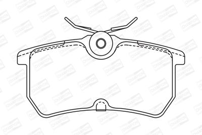 Колодки тормозные дисковые FINWHALE V303
