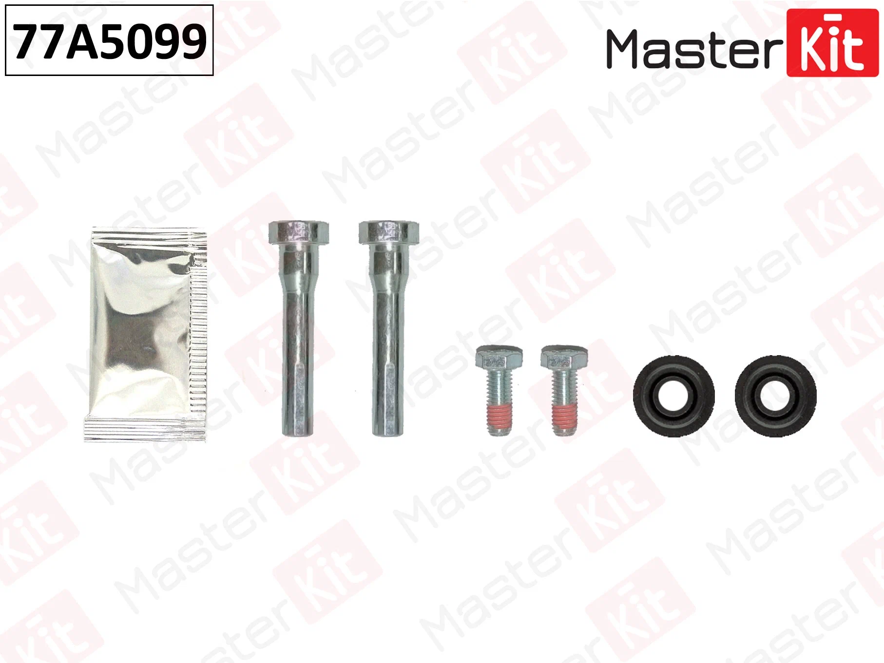 Направляющие тормозного суппорта комплект MASTERKIT 77A5099