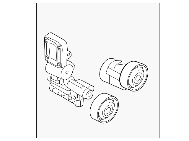 Шкив натяжителя ремня ГРМ Hyundai/Kia 252802G115