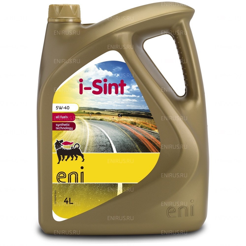 Масло моторное синтетическое ENI ENI5W40ISINT4