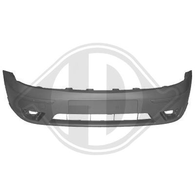 Бампер передний грунтованный EUROBUMP FOR07FO007T