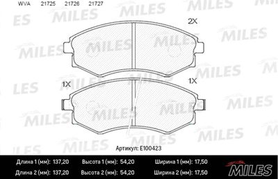 Комплект колодок для дискового тормоза AYWIparts AW1810213