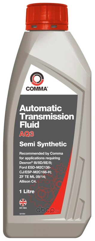 Масло трансмиссионное Comma AQ31L