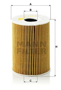 Фильтр масляный MANN-FILTER HU9265X