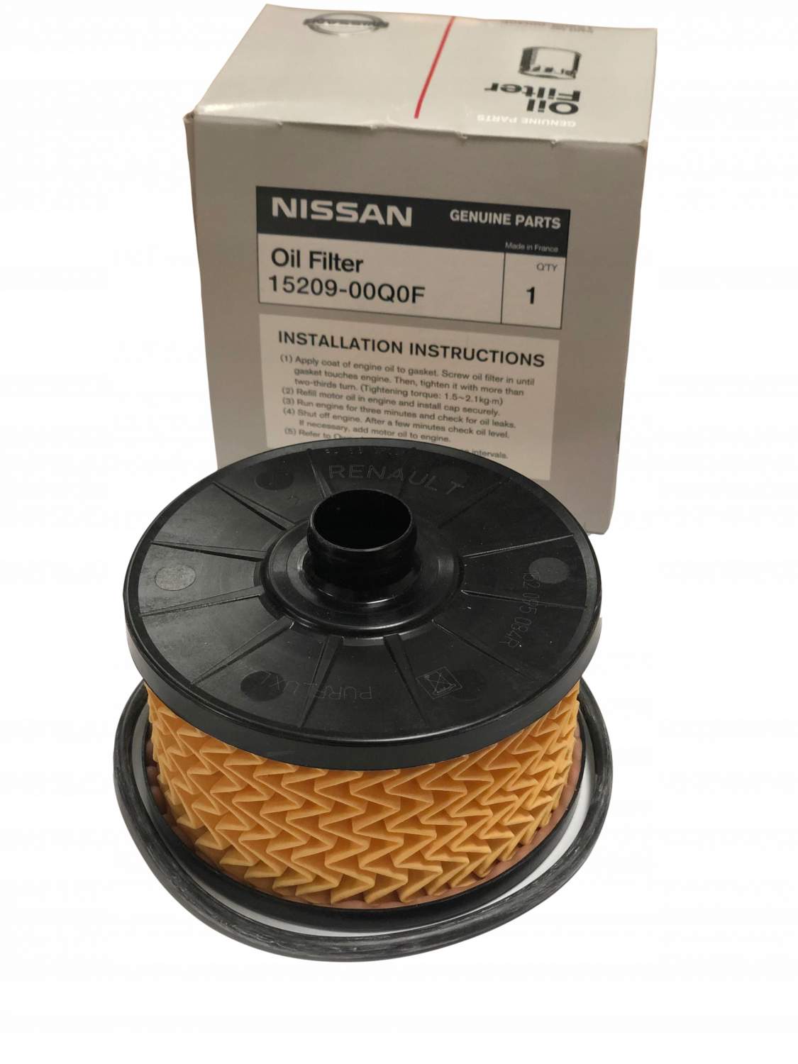 Фильтр масляный NISSAN 1520900Q0F