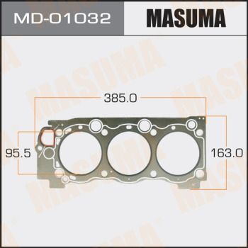 Прокладка ГБЦ Masuma MD01032