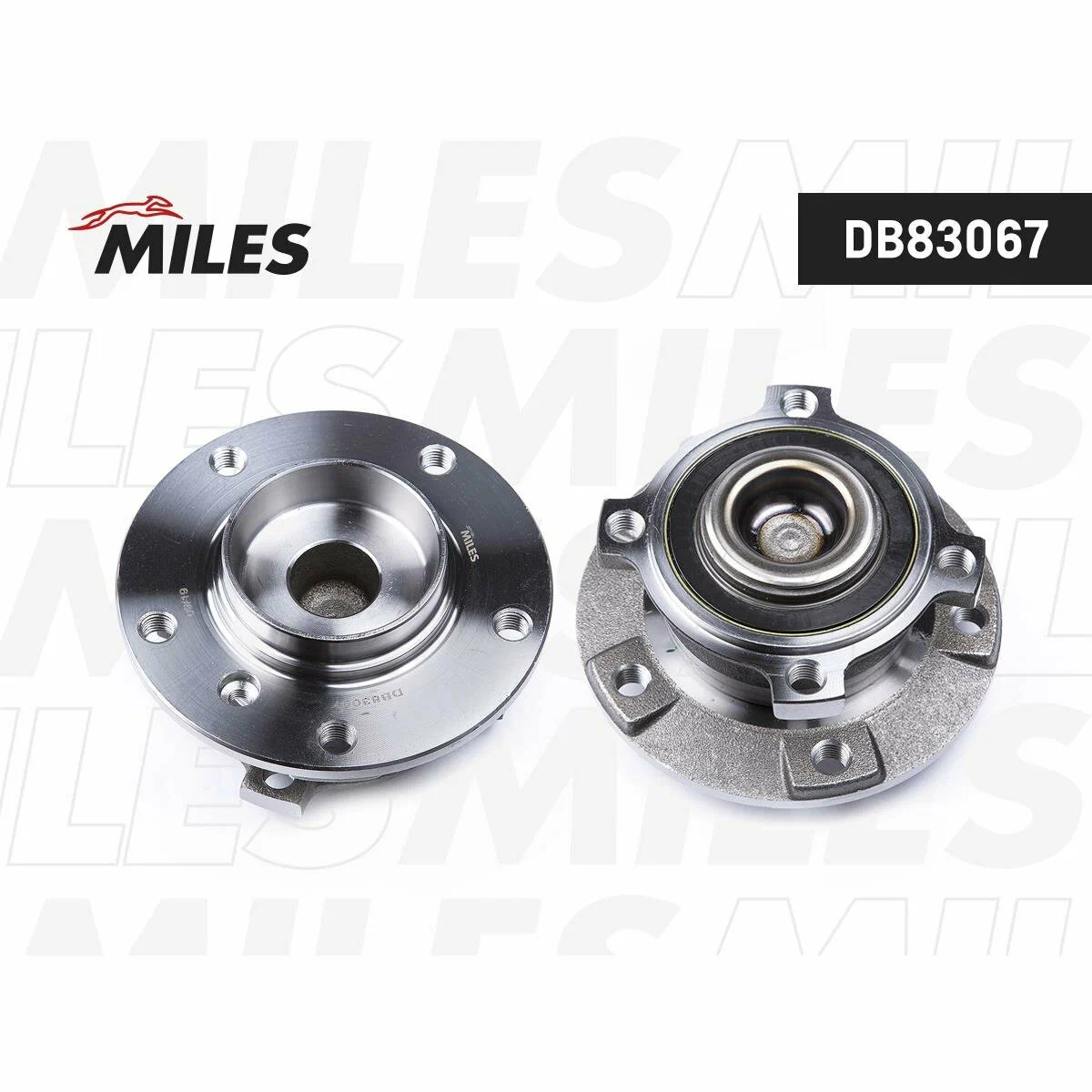 Ступица с подшипником передняя Miles DB83067