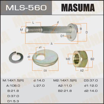 Болт-эксцентрик Masuma MLS560