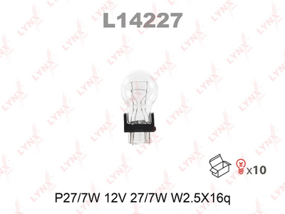 Лампа накаливания LYNXauto L14227