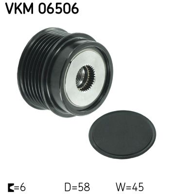 Шкив обгонный генератора SKF VKM06506