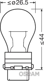 Лампа OSRAM 3757AK