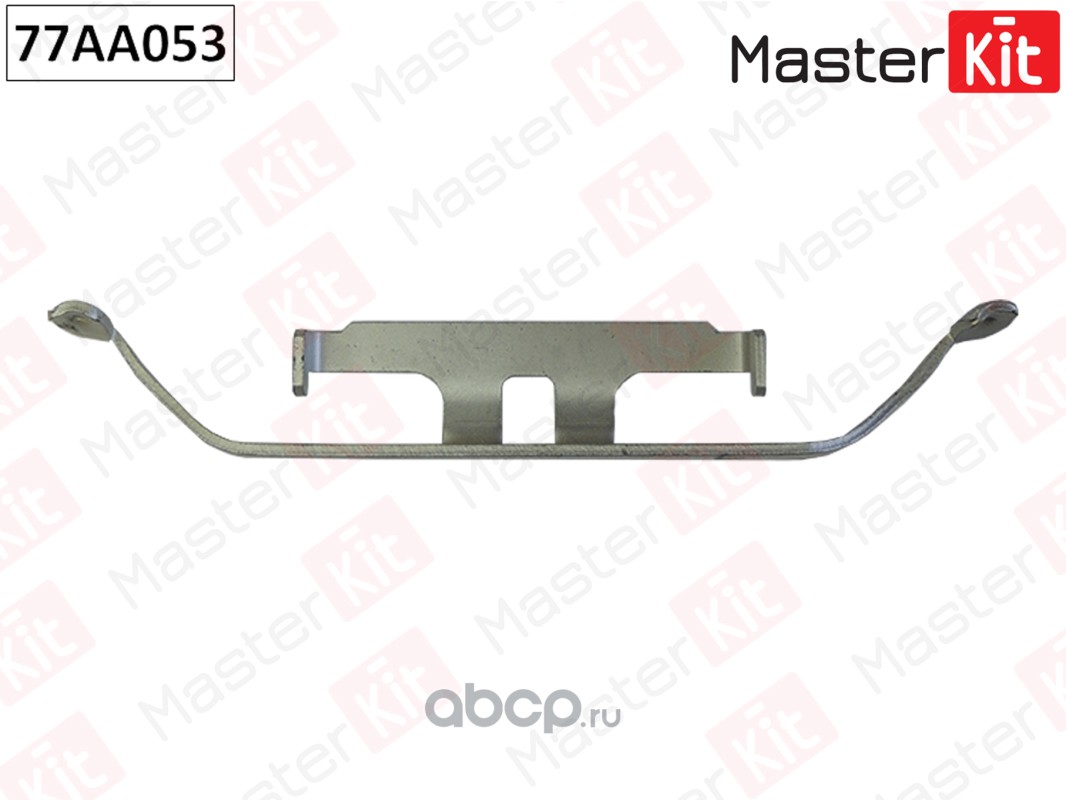 Комплект монтажный тормозных колодок MASTERKIT 77AA053