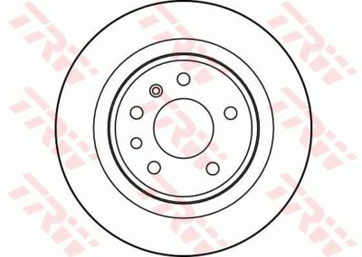 Диск тормозной TRW DF2714