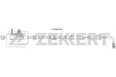 Датчик износа тормозных колодок Zekkert BS8119
