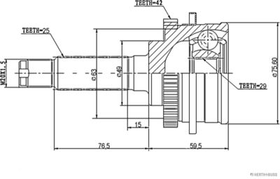 ШРУС AYWIparts AW1510047A