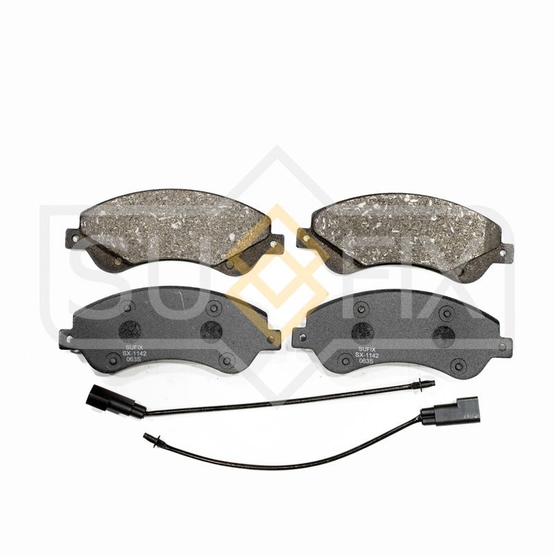 Колодки тормозные передние SUFIX SX1142