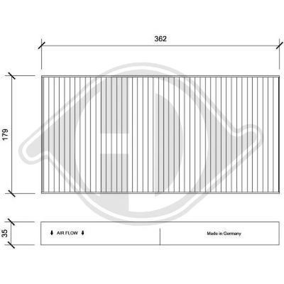 Фильтр салона Green Filter IF0128