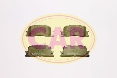 Колодки тормозные дисковые задние комплект METACO 3010056