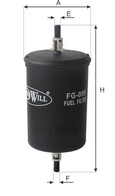 Фильтр топливный BIG FILTER GB3190
