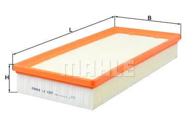 Фильтр воздушный MAHLE LX4397